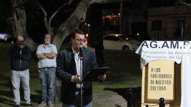 SAN JOSÉ - RESTAURACIÓN DE LA ESTELA A LOS FORJADORES DE NUESTRA CULTURA